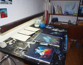 Einblick Atelier 1